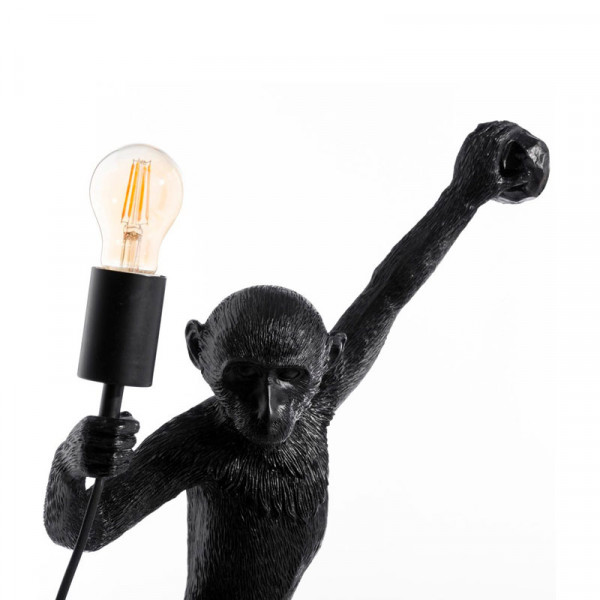 Lámpara mono negro 32 x 32...