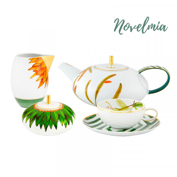 Juego de té Amazonia de 12...