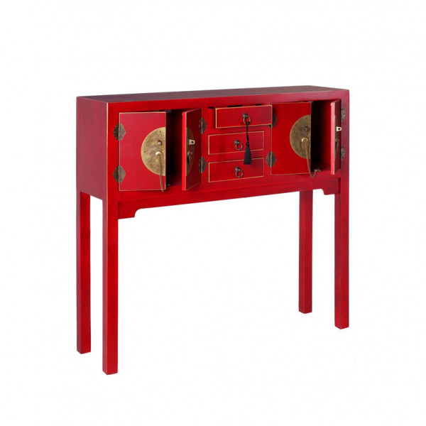 Consola oriental roja