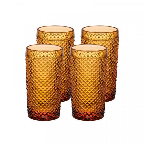 Pack de 4 vasos altos de...