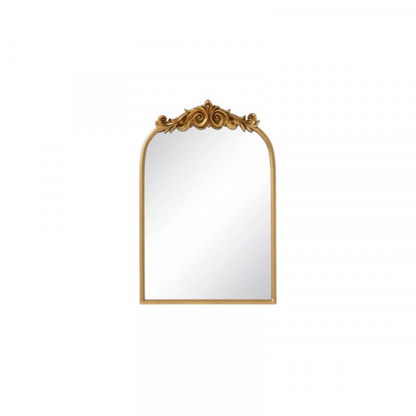 Espejo dorado tallado