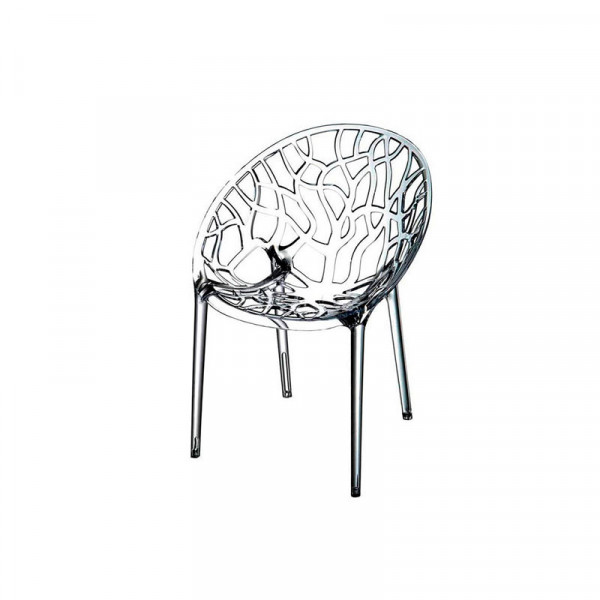Silla Coral transparente